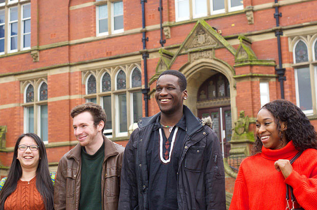 image: University of Central Lancashire (UCLan) - Students on campus