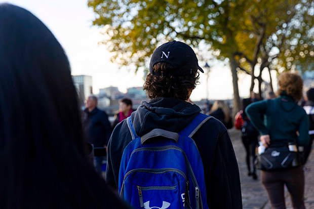 International students in London