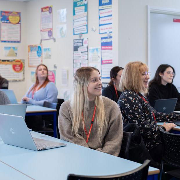 University of Bedfordshire - person in a lecture