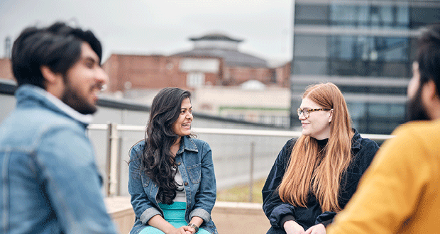 International students at Coventry University