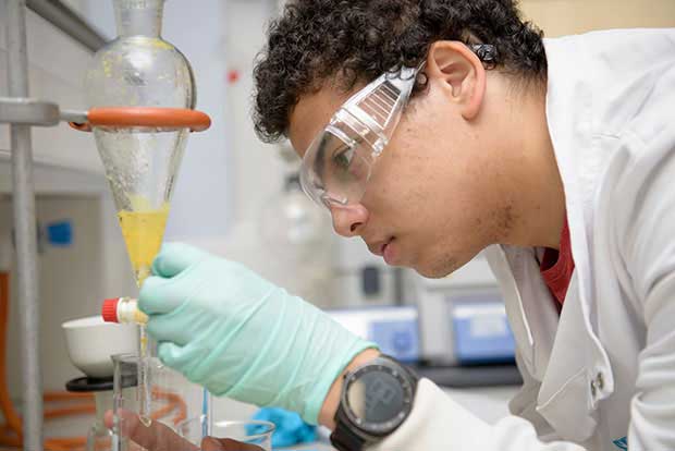 LJMU boy in lab