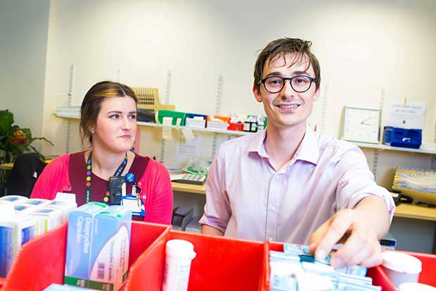 LJMU boy in lab