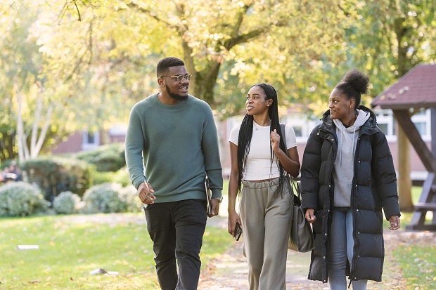 International students in London